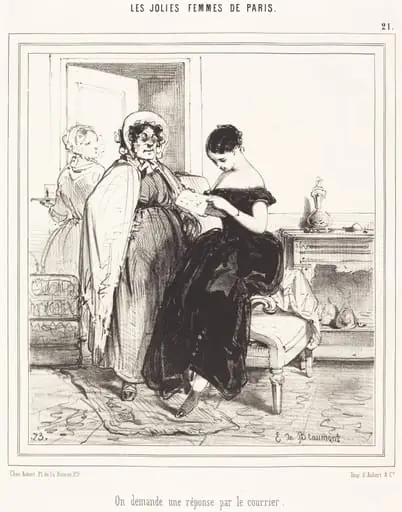 On demande une réponse par le courrier, by Aubert