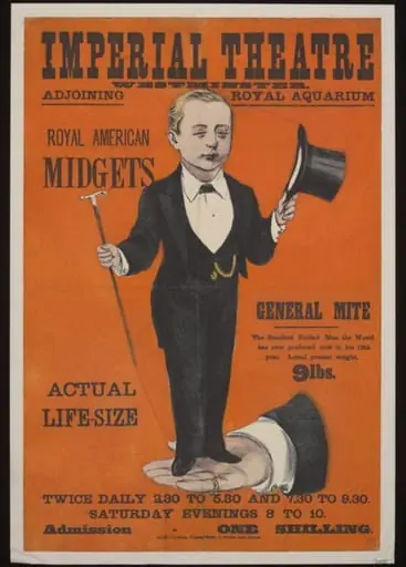 'Royal American Midgets', by Aubert's Steam Printing Works