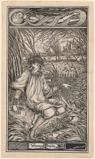 Withered Spring, by Aubrey Beardsley