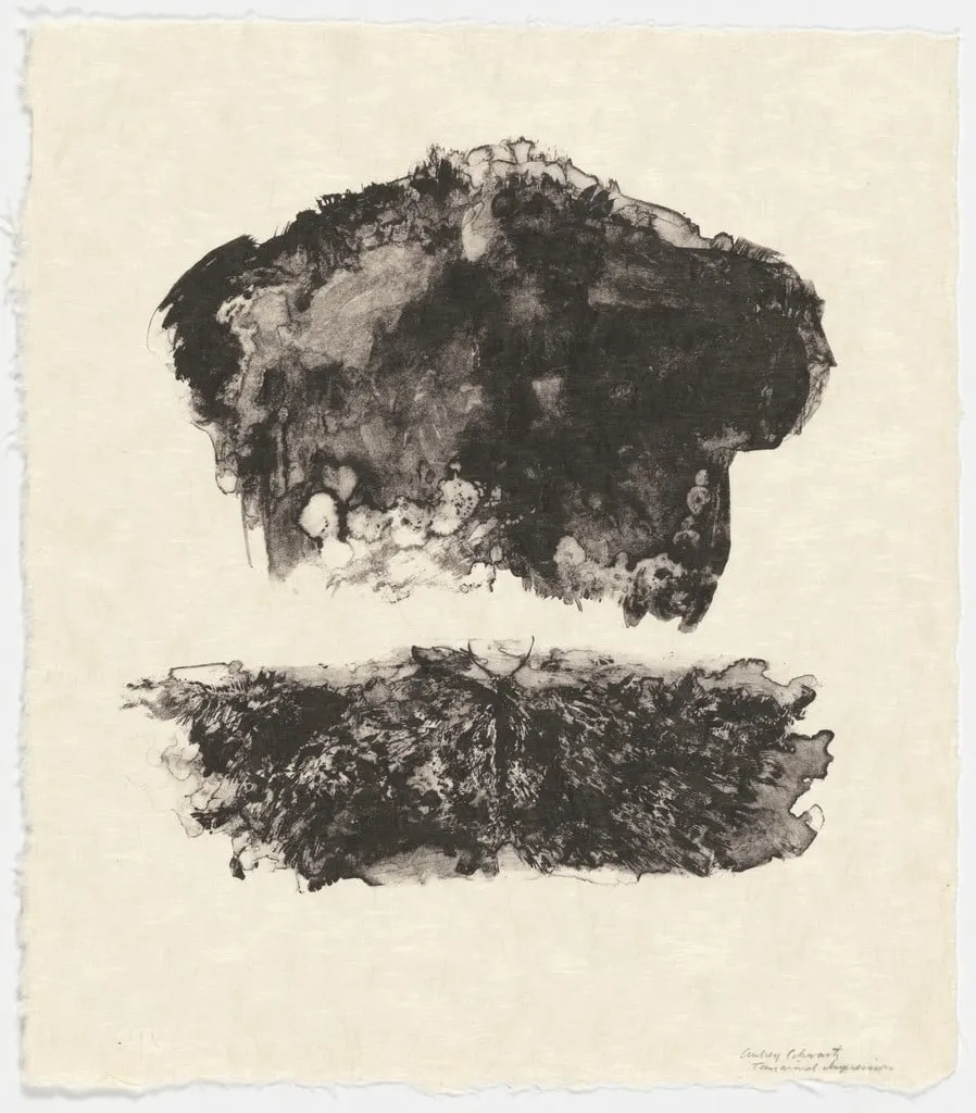 Untitled, by Aubrey Schwartz, ink, 1962