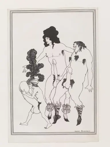 The Lacedaemonian Ambassadors, by Aubrey Vincent Beardsley