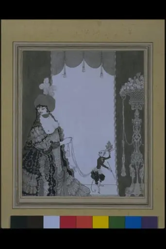 The Lady with the Monkey, by Aubrey Vincent Beardsley