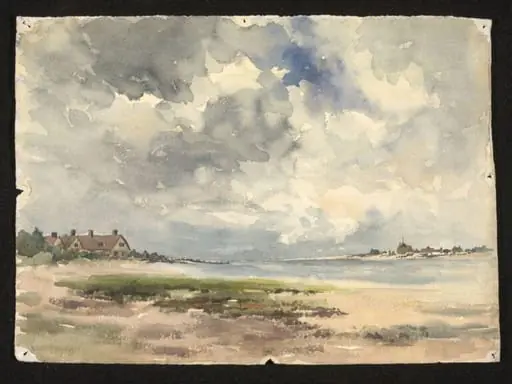 The River Deben and Felixstowe, by Audrey Penn