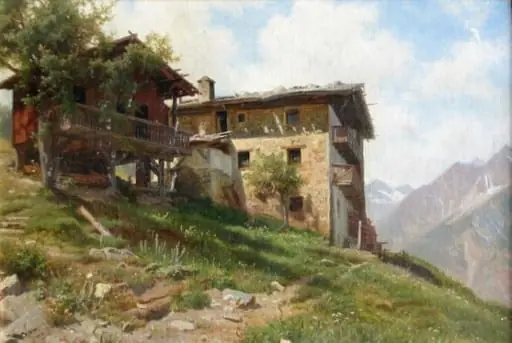 Pe Egger (munte în Tirol), by August Behrendsen