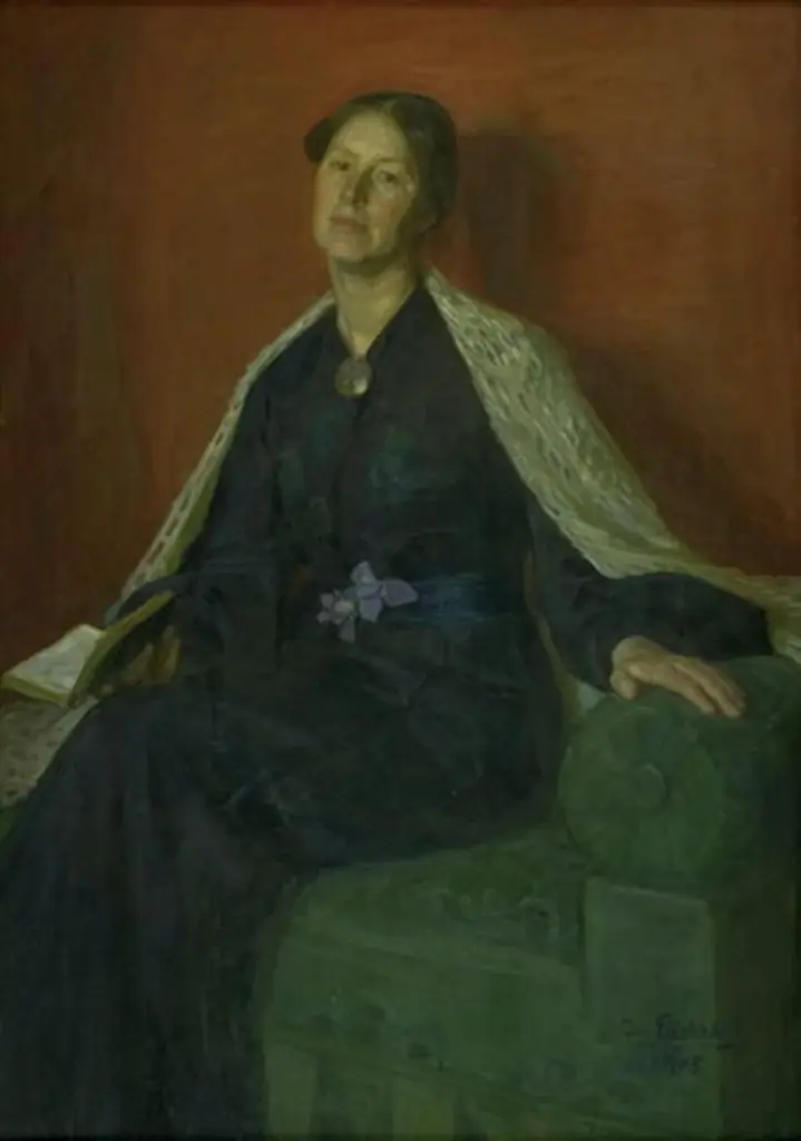 Portrait of a Lady, by August Eiebakke