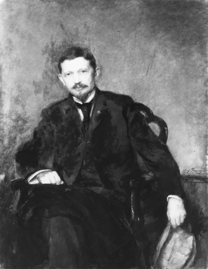Alphonso T. Clearwater, by August Franzén
