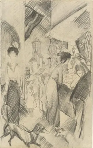 Untitled, by August Macke