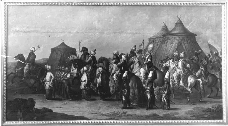Aufzug einer türkischen Gesandtschaft, by August Querfurt