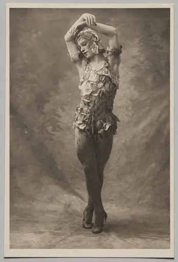 Vaslav Nijinsky in Le Spectre de la Rose, by Auguste Bert