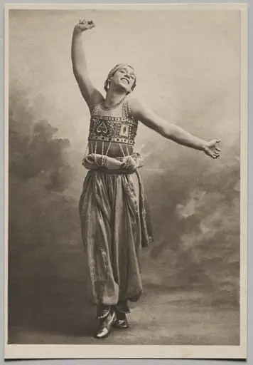 Vaslav Nijinsky in Scheherazade, by Auguste Bert