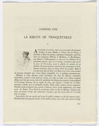 Frédéric Mistral: Mémoires et Recits by Frédéric Mistral: man (page 211), by Auguste Brouet