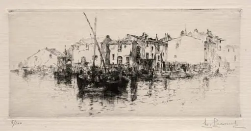 Les Martigues, by Auguste Brouet