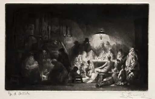 The Franconian Circus, by Auguste Brouet