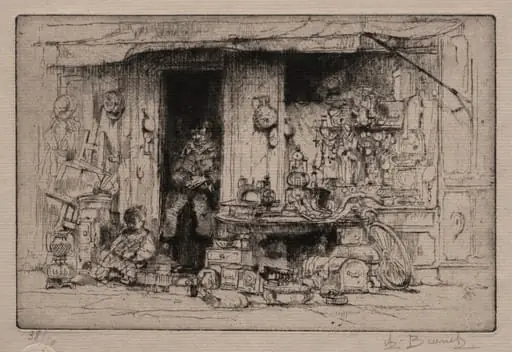 The Odds and Ends Dealer, by Auguste Brouet
