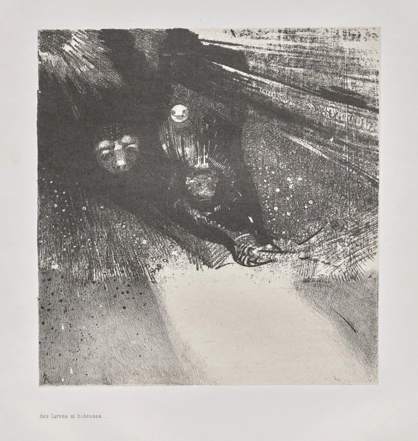 Hideous Larvae, by Auguste Clot, 1896