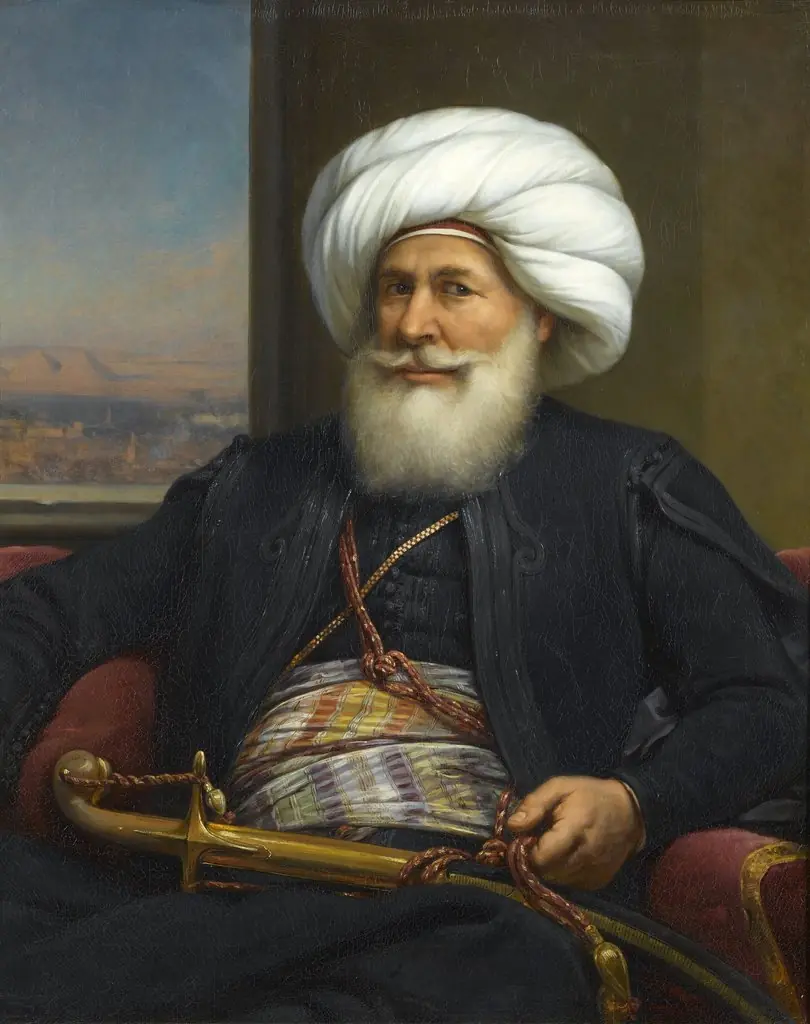Mehemet Ali Viceroy of Egypt, by Auguste Couder