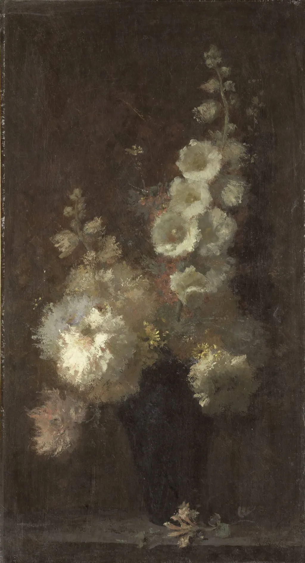 Still Life wit Flowers, by Auguste Jouve, unspecified, 1874