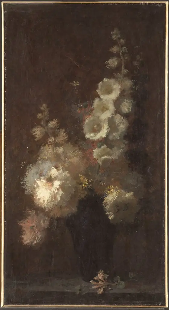 Still Life with Flowers, by Auguste Jouve