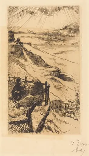 American Quarries, near Paris (Carrieres d'Amerique, pres Paris), by Auguste Lepère