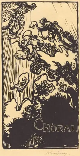 Choral, by Auguste Lepère