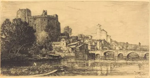 Clisson (Lower Loire), by Auguste Lepère