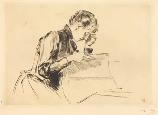 Images (Les images), by Auguste Lepère