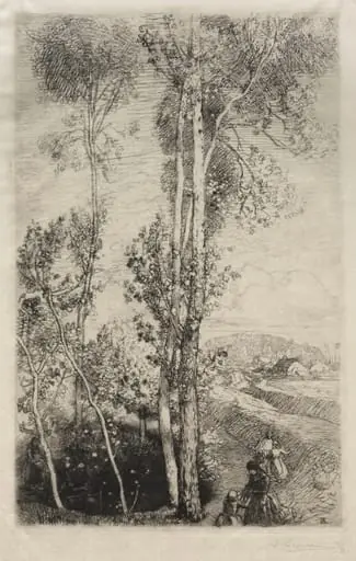 La Petite Mare, by Auguste Lepère