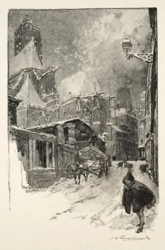 La Rue des Barres, by Auguste Lepère