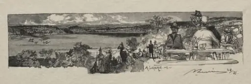 La Vallee de la Solle, by Auguste Lepère