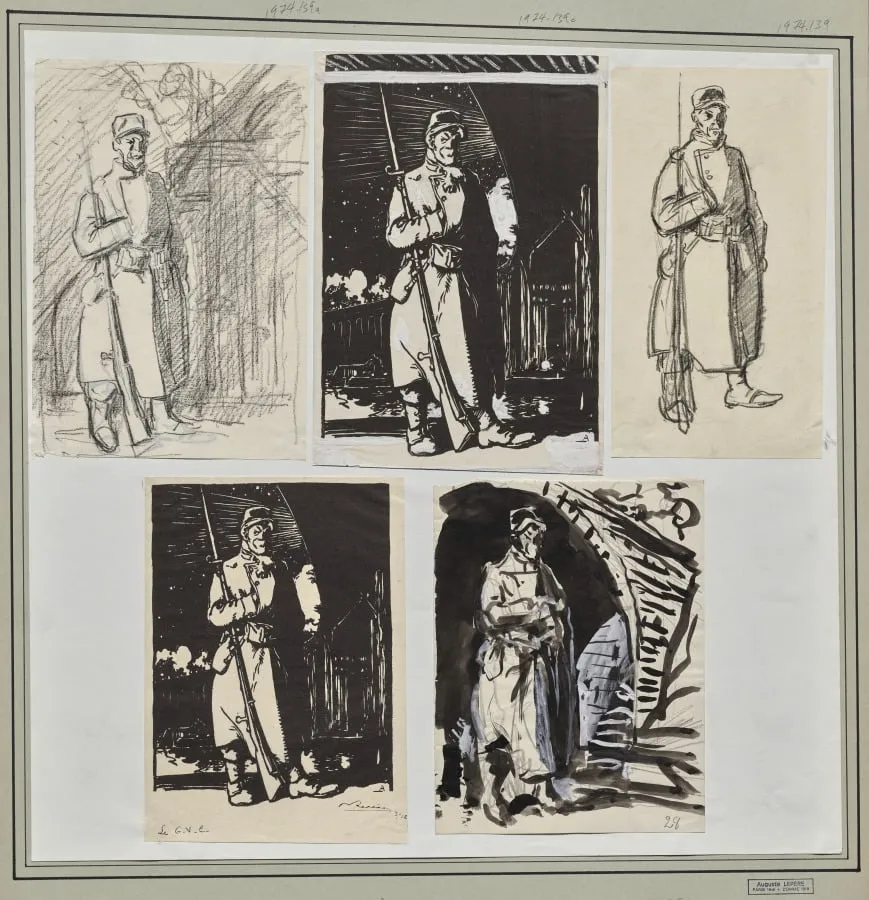 Le G.V.C., by Auguste Lepère, 1914