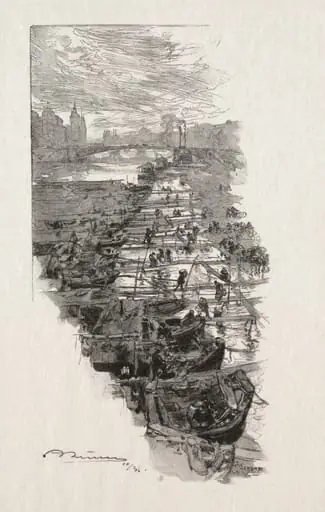 Le Marché aux Pommes, by Auguste Lepère