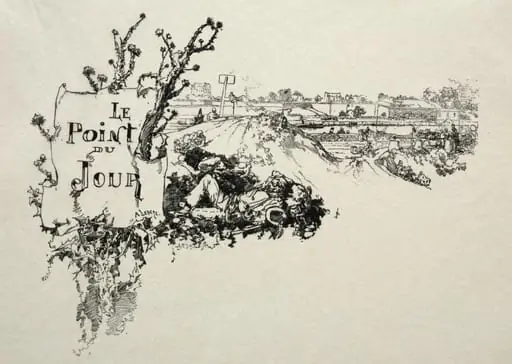 Le Point-du-Jour, by Auguste Lepère