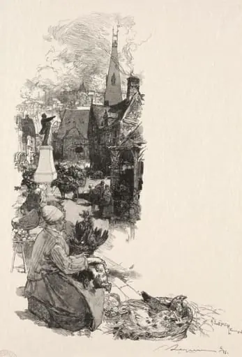 Statue d'un Grand Homme, by Auguste Lepère