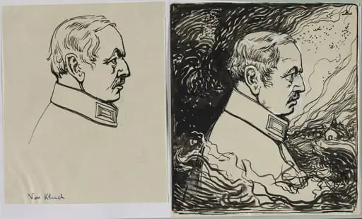 Von Kluck, by Auguste Lepère