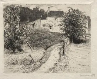 A Bellot, by Auguste Louis Lepère