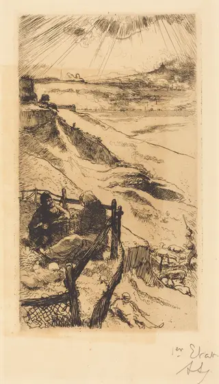 American Quarries, near Paris (Carrieres d'Amerique, pres Paris), by Auguste Louis Lepère