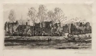 Amiens, the Banks of the Somme