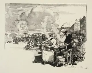 Debarcadère des bateaux-omnibus