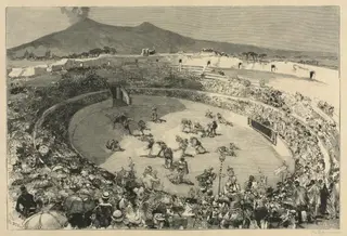 Italy. The Festival of Pompei, The circus of gladiators