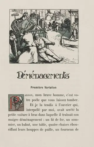 Landscapes and Street Corners: Moving, by Auguste Louis Lepère