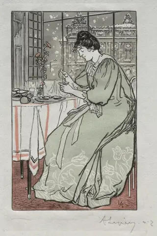 Paris Almanac, 1897:  Winter