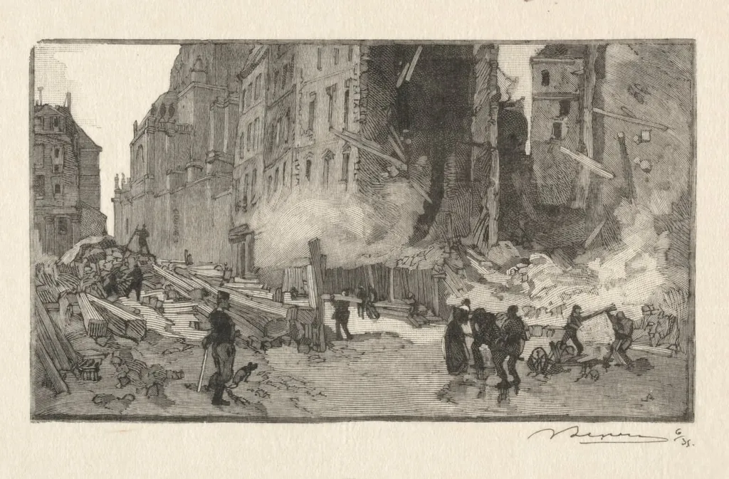 Place Gerson and Rue Restot, by Auguste Louis Lepère, 1894