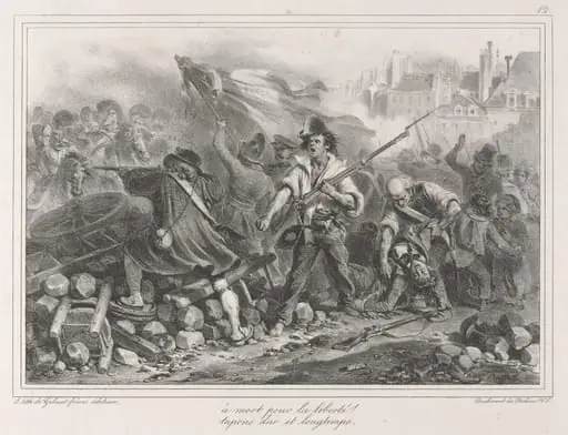 Album of 1831: Freedom or death!, by Auguste Raffet