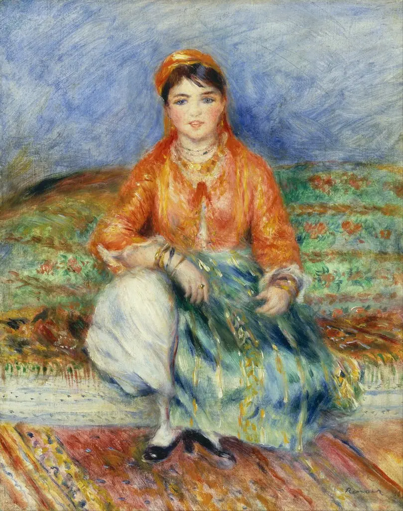 Algerian Girl, by Auguste Renoir