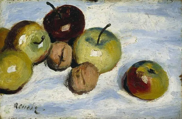Apples and walnuts