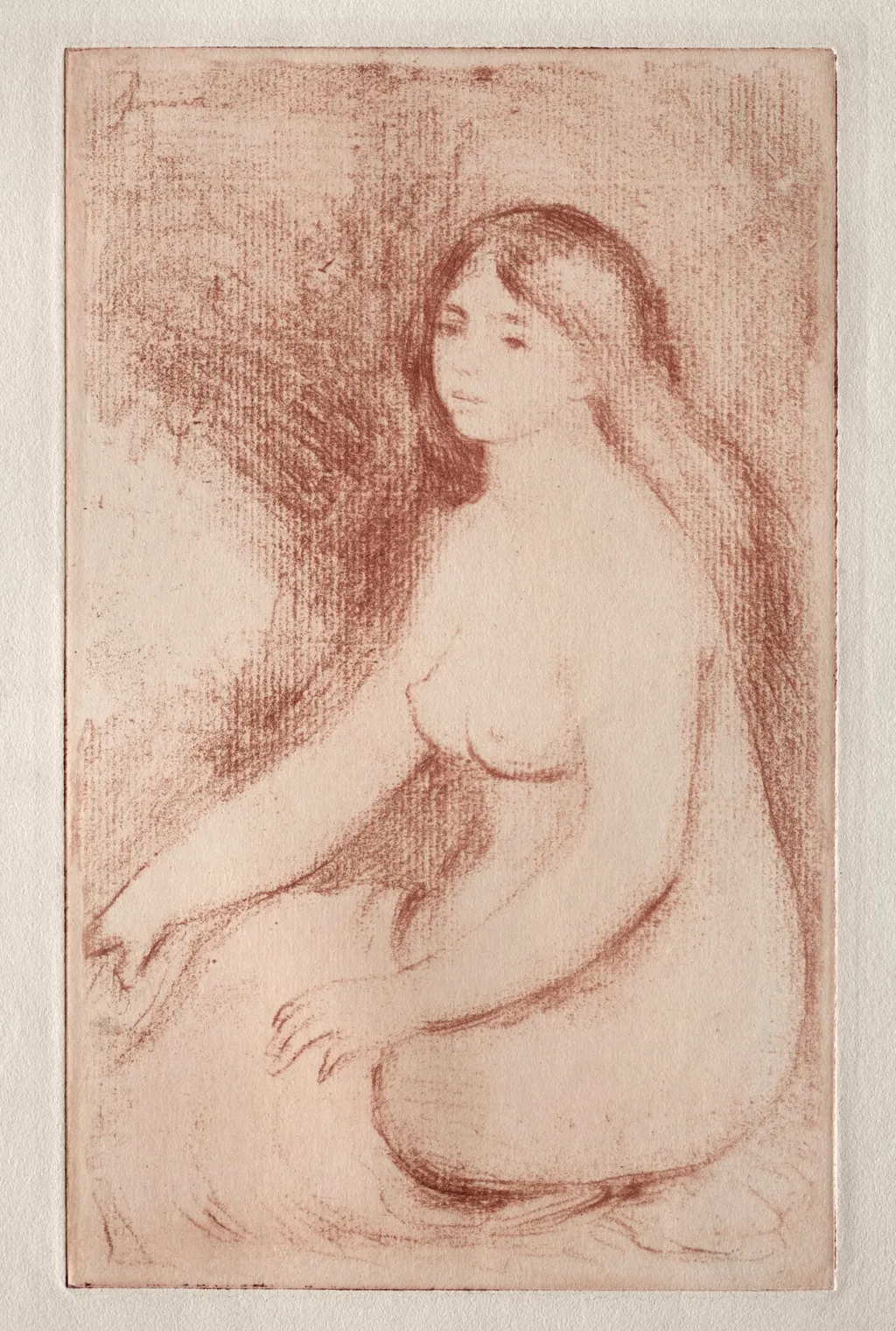 Baigneuse assise, by Auguste Renoir, 1905