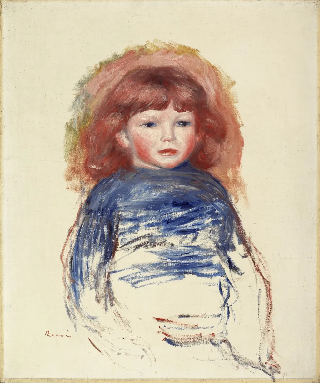 Coco, by Auguste Renoir, oil, 1905