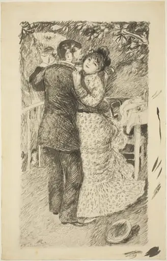 Dance in the Country, by Auguste Renoir