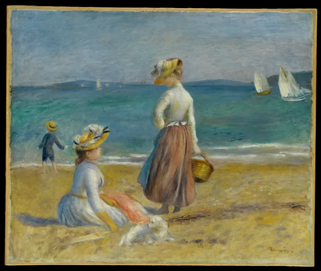 Figures on the Beach