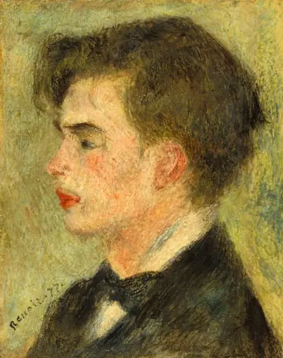 Georges Rivière, by Auguste Renoir